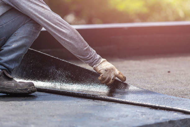 Professional Waterproofing technician working in Fairfield, OH